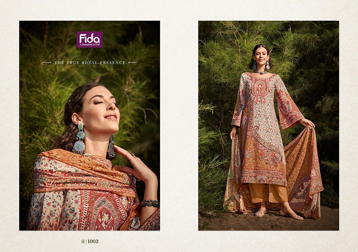 Avnoor By Fida Digital Printed Cotton Dress Material Wholesale Shop In Surat

